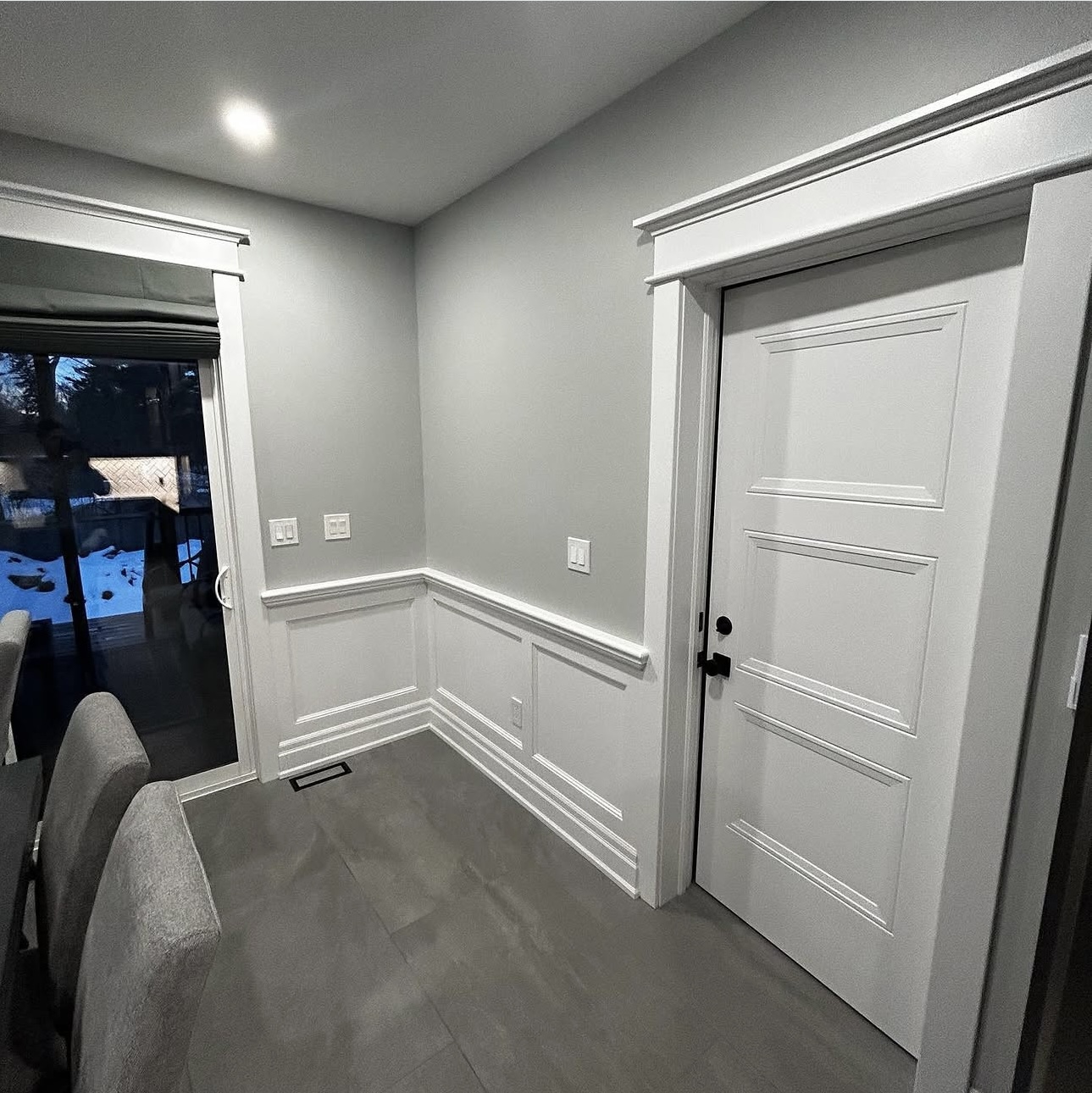 Wainscoting and Door Casing Trim